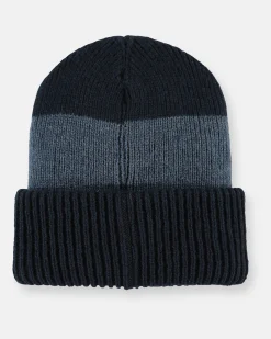 Block Stripe Beanie
