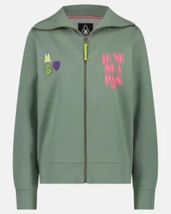 De Retro Capris Full Zip Sweater