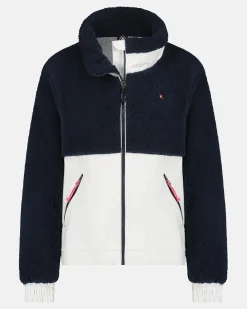 Fabric-Mix Fleece Jacket Laser