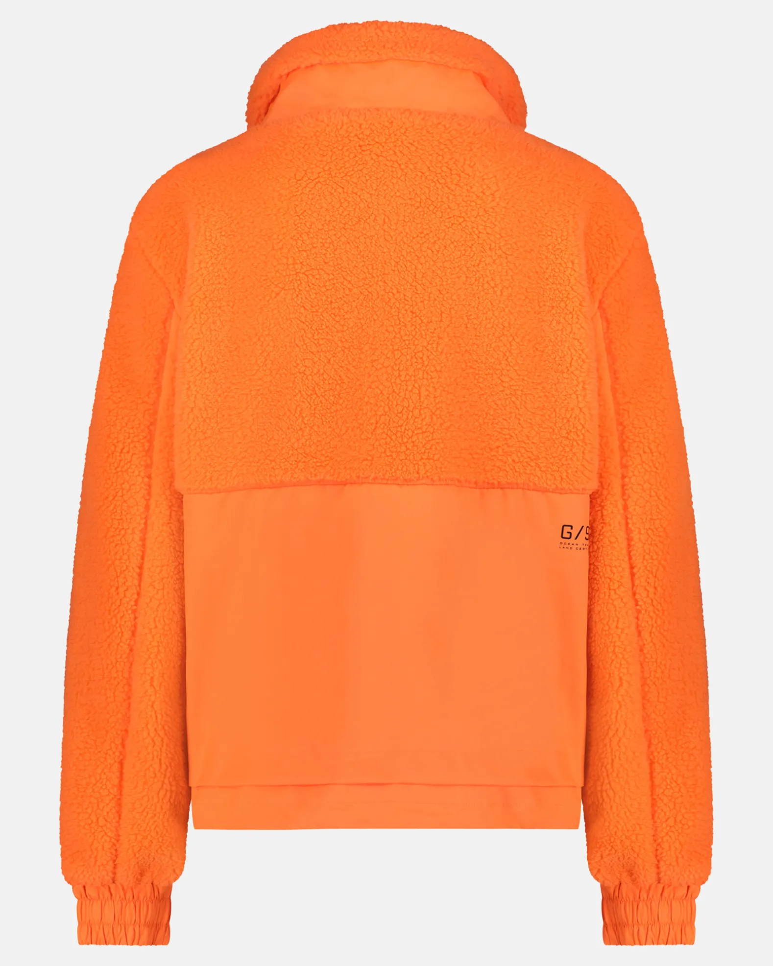 Fabric-Mix Fleece Jacket Laser