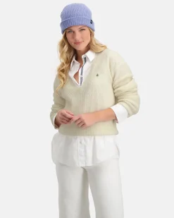 Gemeleerde Mohair Blend Trui Passion