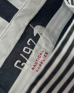 Klassiek Gestreepte Olivia Blouse Van 100% Katoen