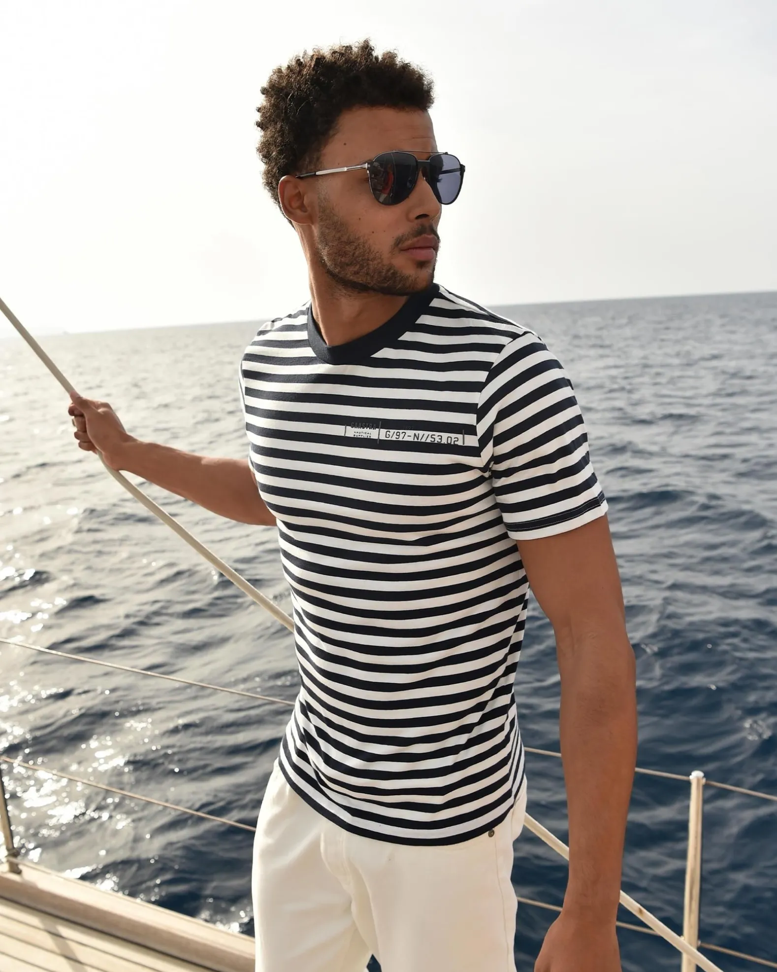 Klassiek Gestreepte Williamson T-Shirt