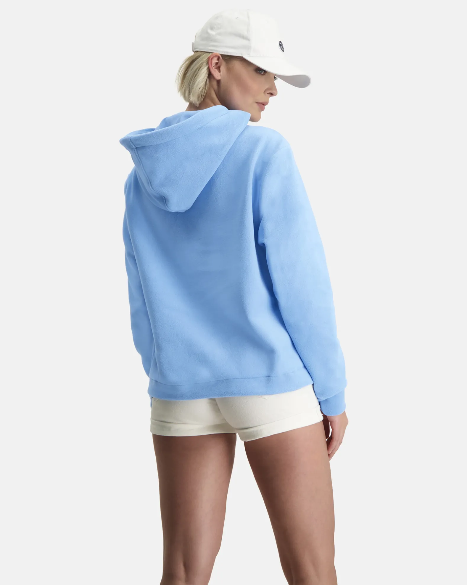 Lagoon Fleece Sweater Met Capuchon