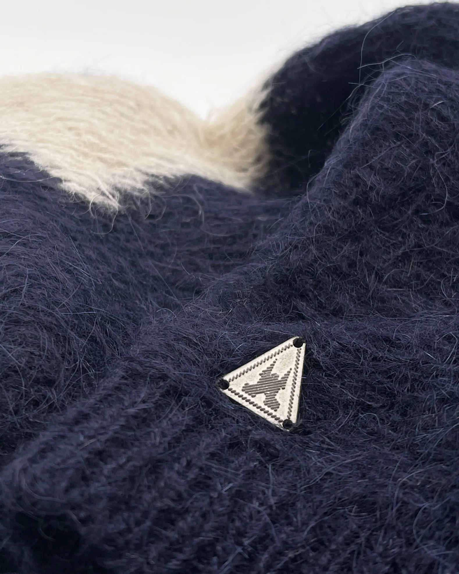 Mohairmix Gemeleerde Trui Palmetta