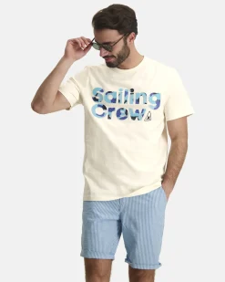 Nantes Seersucker Bachelor Button