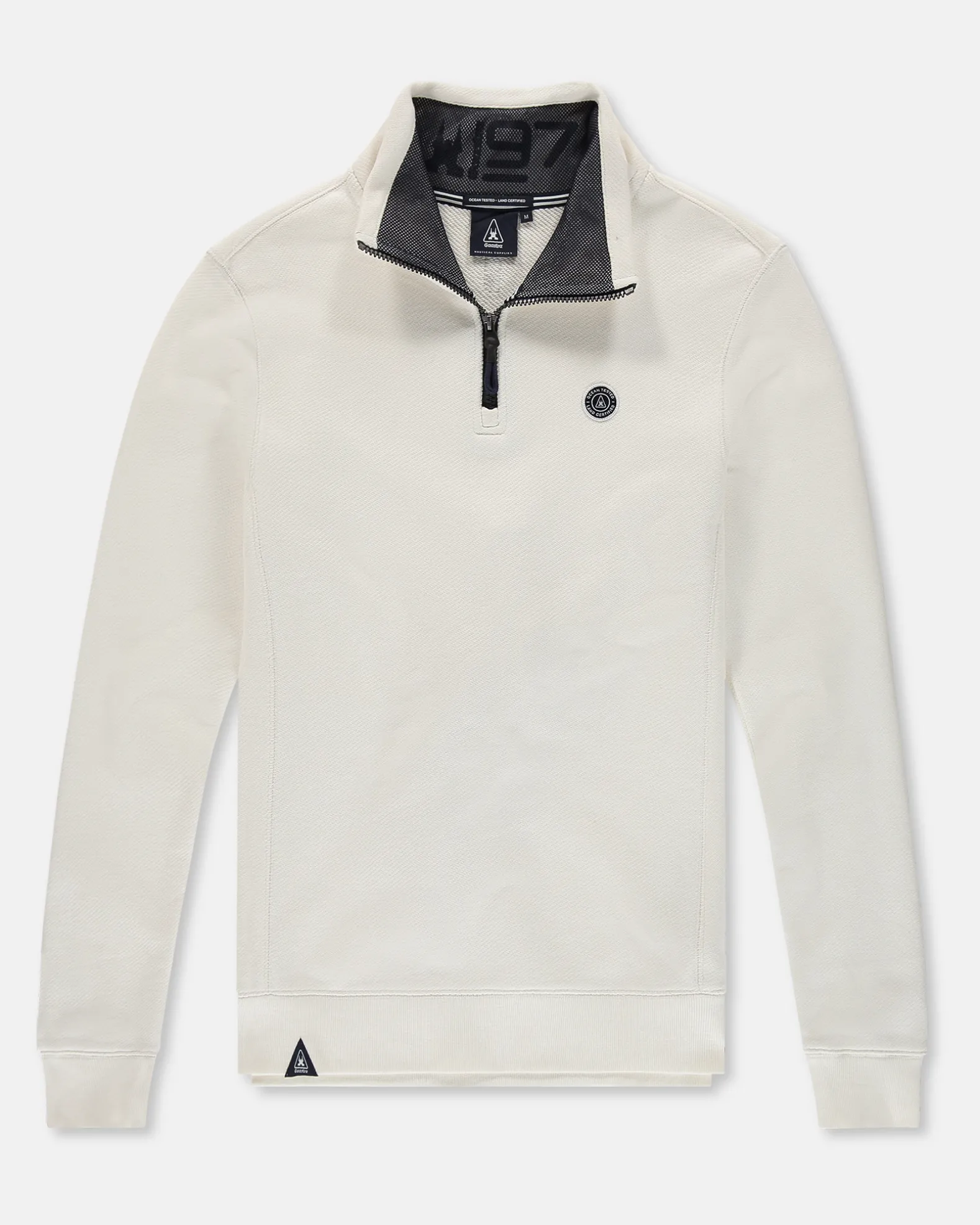 Sea Mist Trui Van Katoen Keperstof