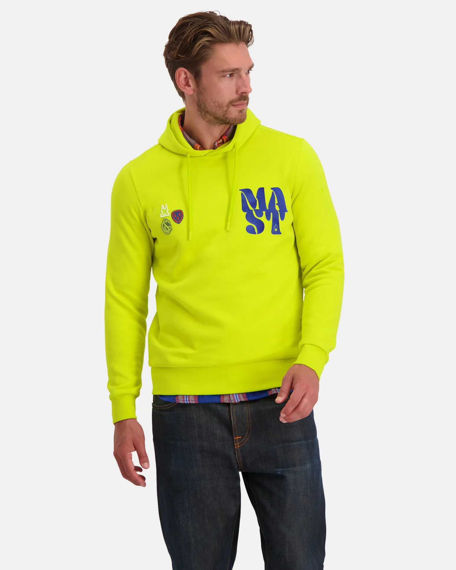 Vintage Davis Sweater Met Capuchon